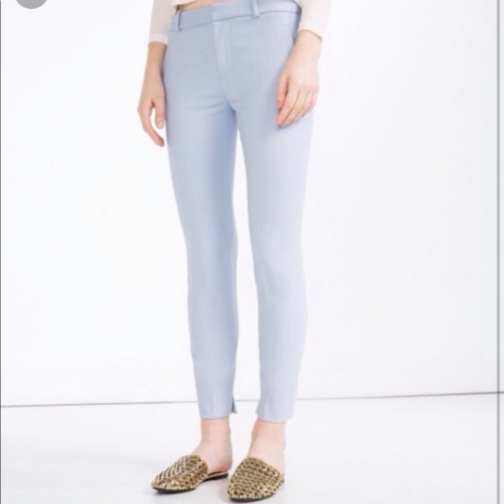 Zara Light Blue Trousers